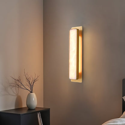 Velmora Alabaster Wall Light - Elegant Design, Soft Ambient Glow