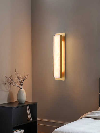 Velmora Alabaster Wall Light - Elegant Design, Soft Ambient Glow