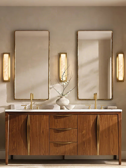 Velmora Alabaster Wall Light - Elegant Design, Soft Ambient Glow