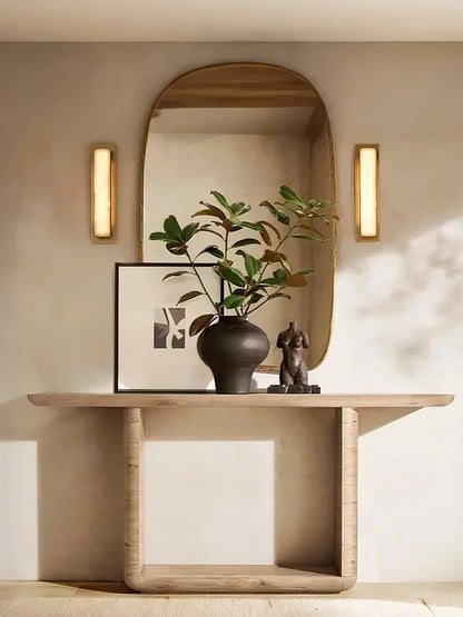 Velmora Alabaster Wall Light - Elegant Design, Soft Ambient Glow