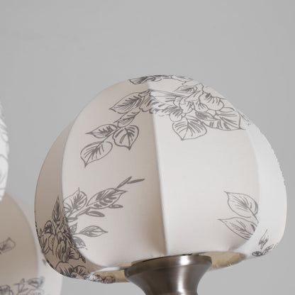 Velvet Petal Chandelier - Elegant Design with Adjustable Height & LED
