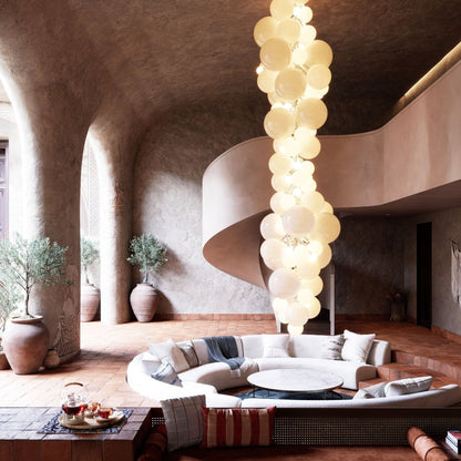 Velymo Grapetta Chandelier - Elegant Design with Adjustable Brightness