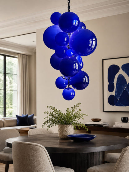 Velymo Grapetta Chandelier - Elegant Design with Adjustable Brightness