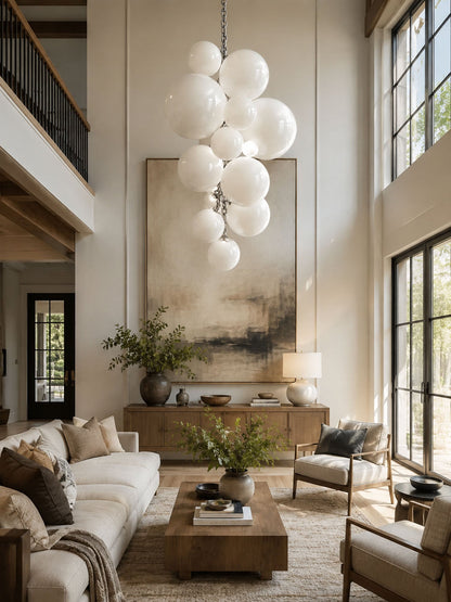 Velymo Grapetta Chandelier - Elegant Design with Adjustable Brightness