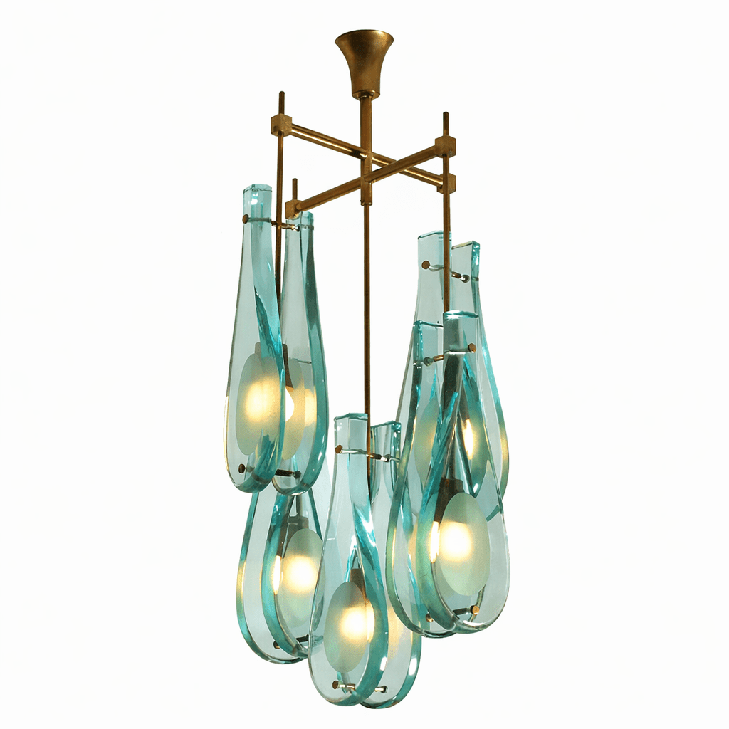 Verdelle Cascade Chandelier - Elegant Design with Adjustable Height &