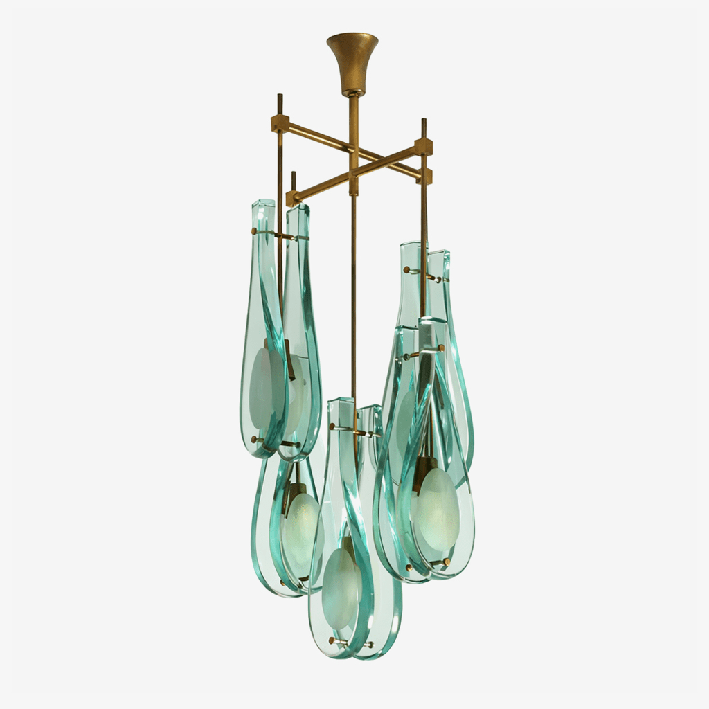 Verdelle Cascade Chandelier - Elegant Design with Adjustable Height &