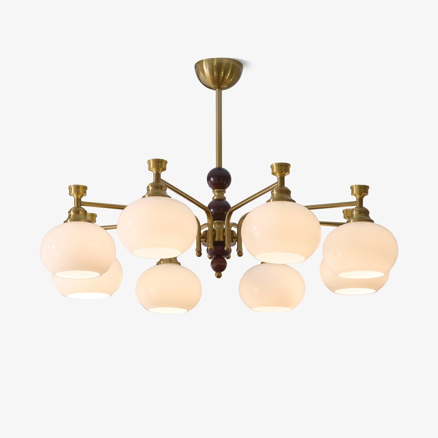 Verona Halo Chandelier - Modern Design with Adjustable Brightness & LE