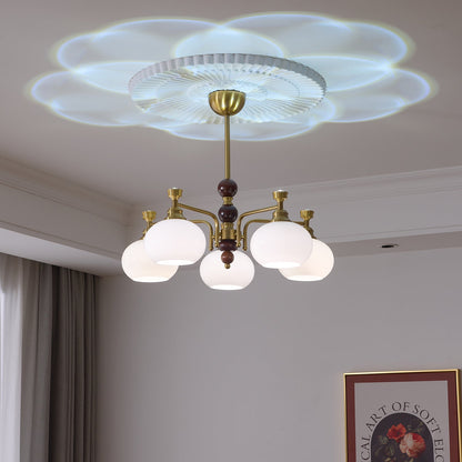 Verona Halo Chandelier - Modern Design with Adjustable Brightness & LE