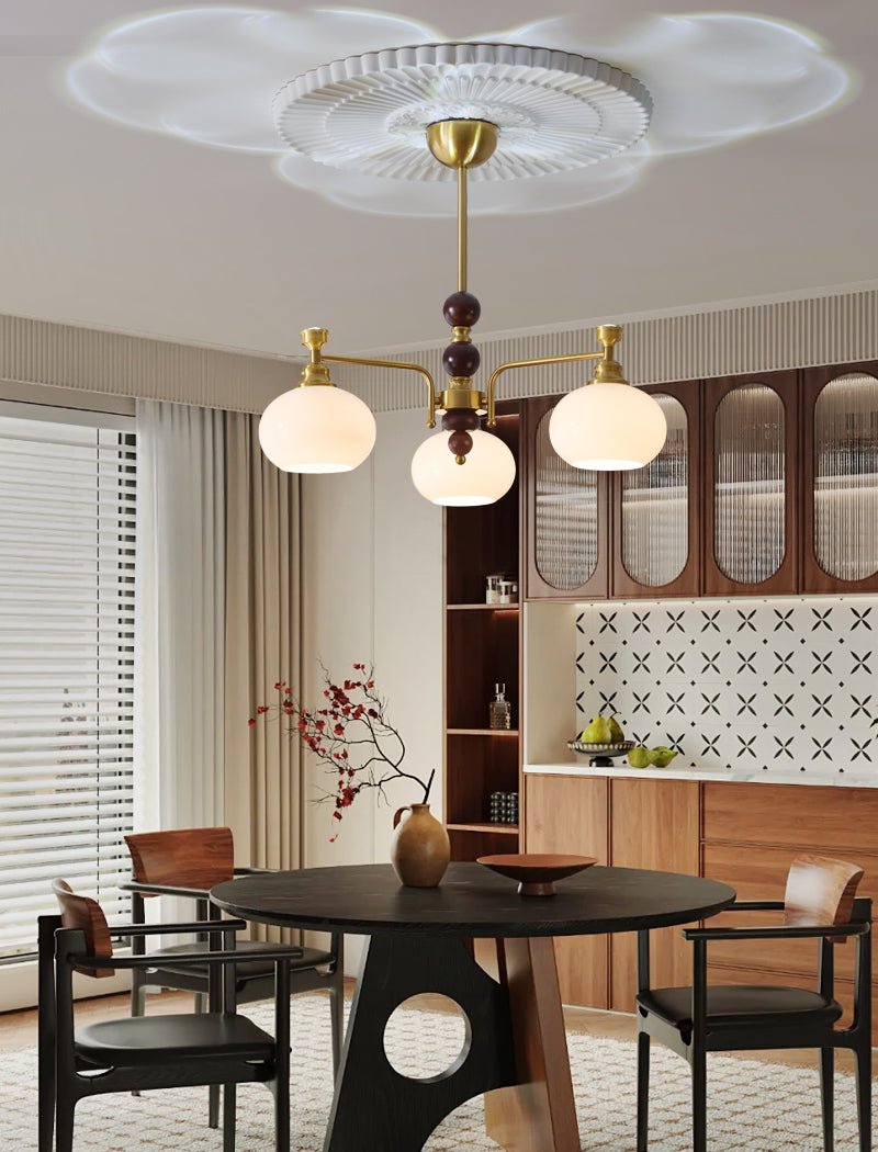 Verona Halo Chandelier - Modern Design with Adjustable Brightness & LE
