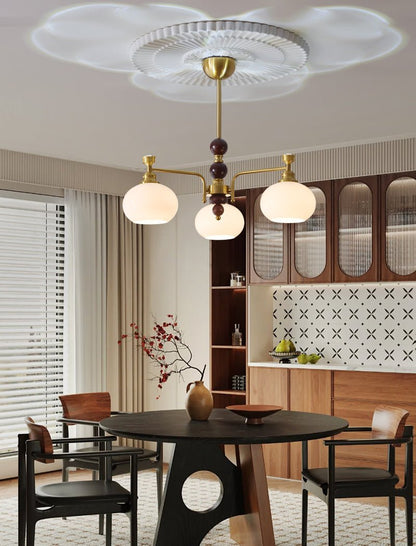 Verona Halo Chandelier - Modern Design with Adjustable Brightness & LE