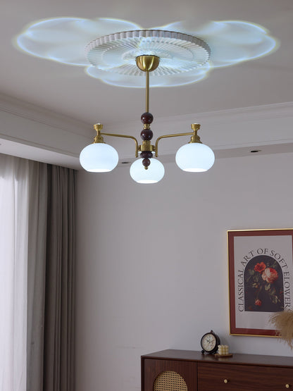 Verona Halo Chandelier - Modern Design with Adjustable Brightness & LE