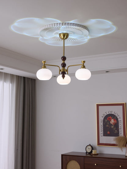 Verona Halo Chandelier - Modern Design with Adjustable Brightness & LE
