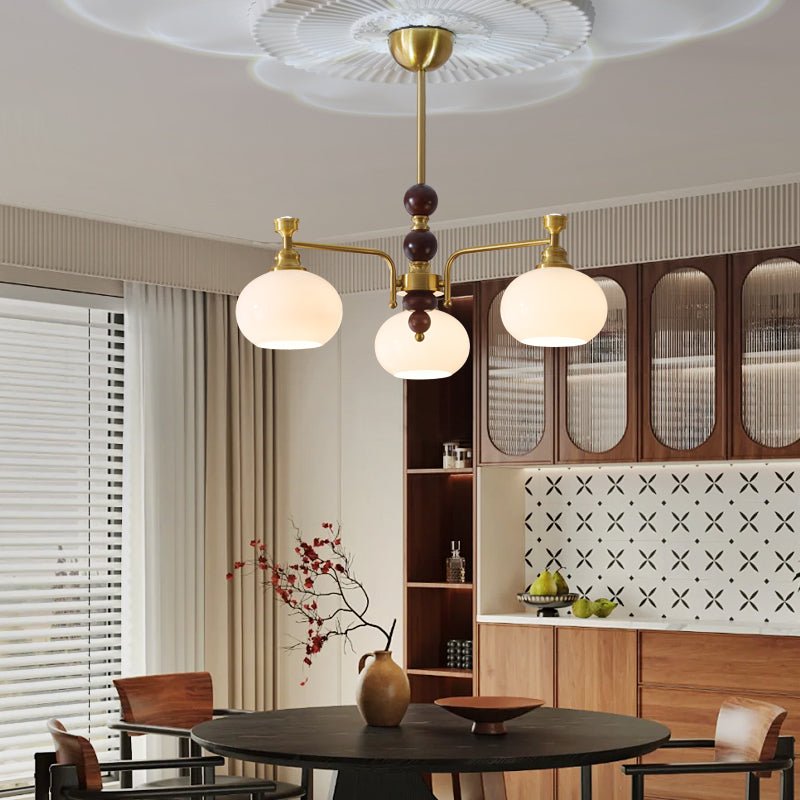 Verona Halo Chandelier - Modern Design with Adjustable Brightness & LE