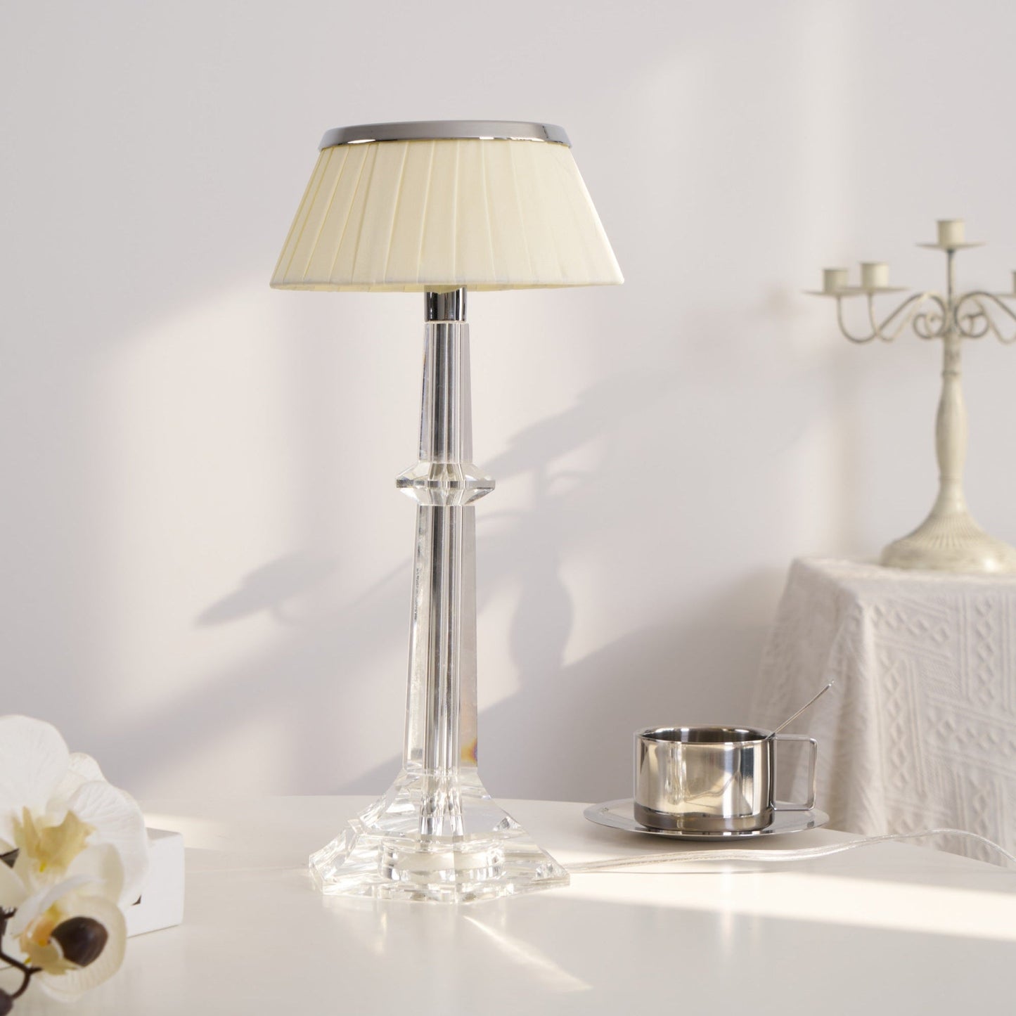 Versailles Table Lamp - Adjustable Brightness, Elegant Design