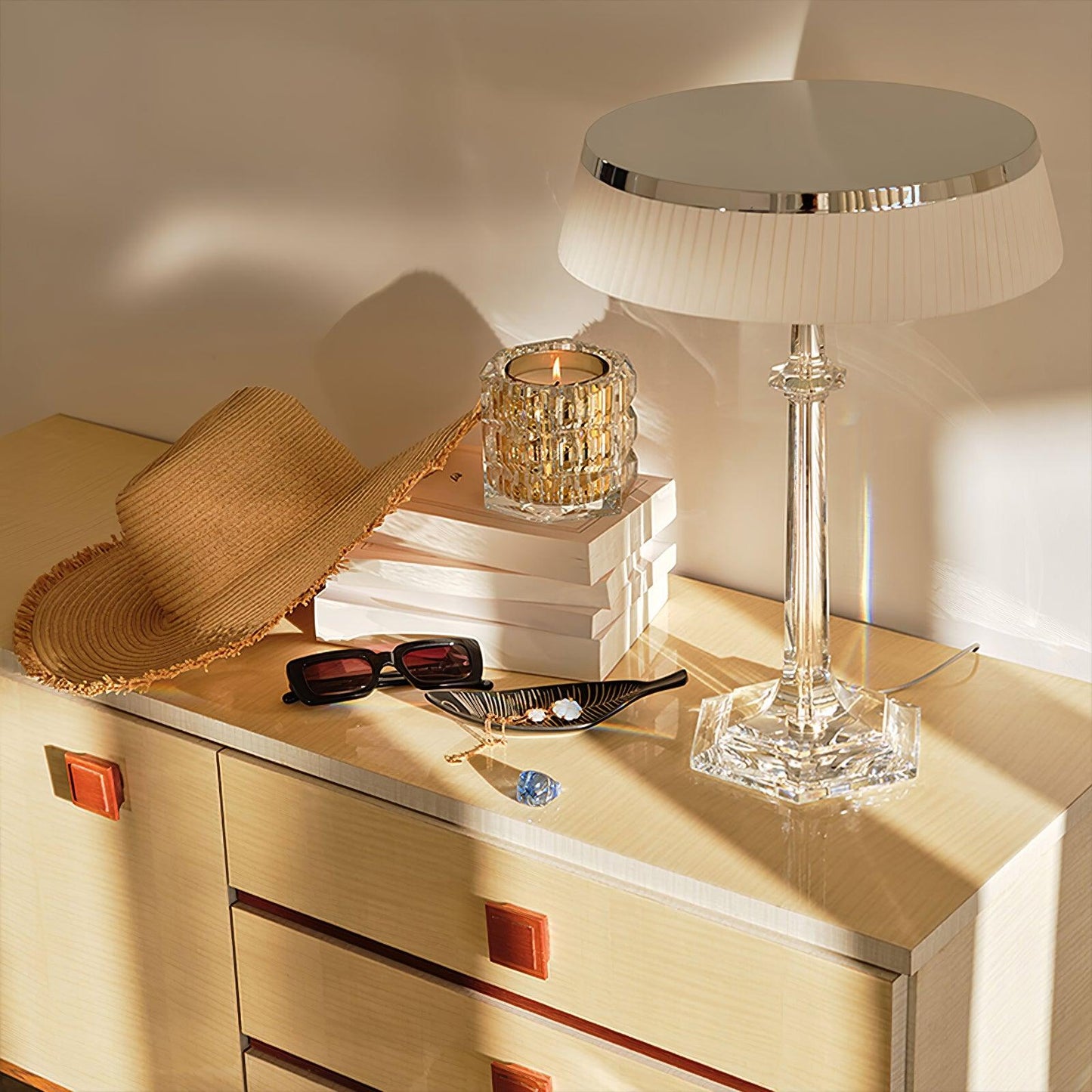 Versailles Table Lamp - Adjustable Brightness, Elegant Design