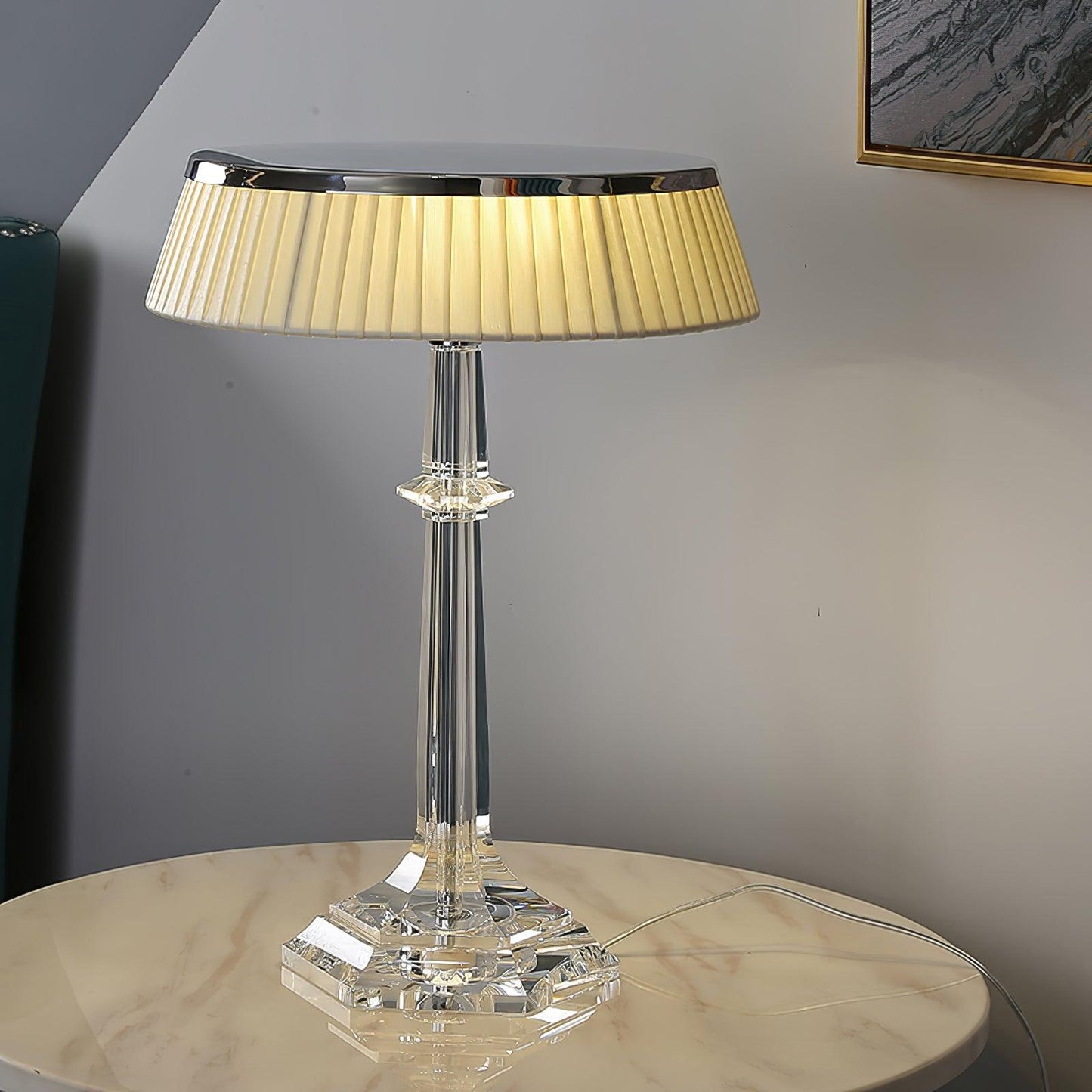 Versailles Table Lamp - Adjustable Brightness, Elegant Design