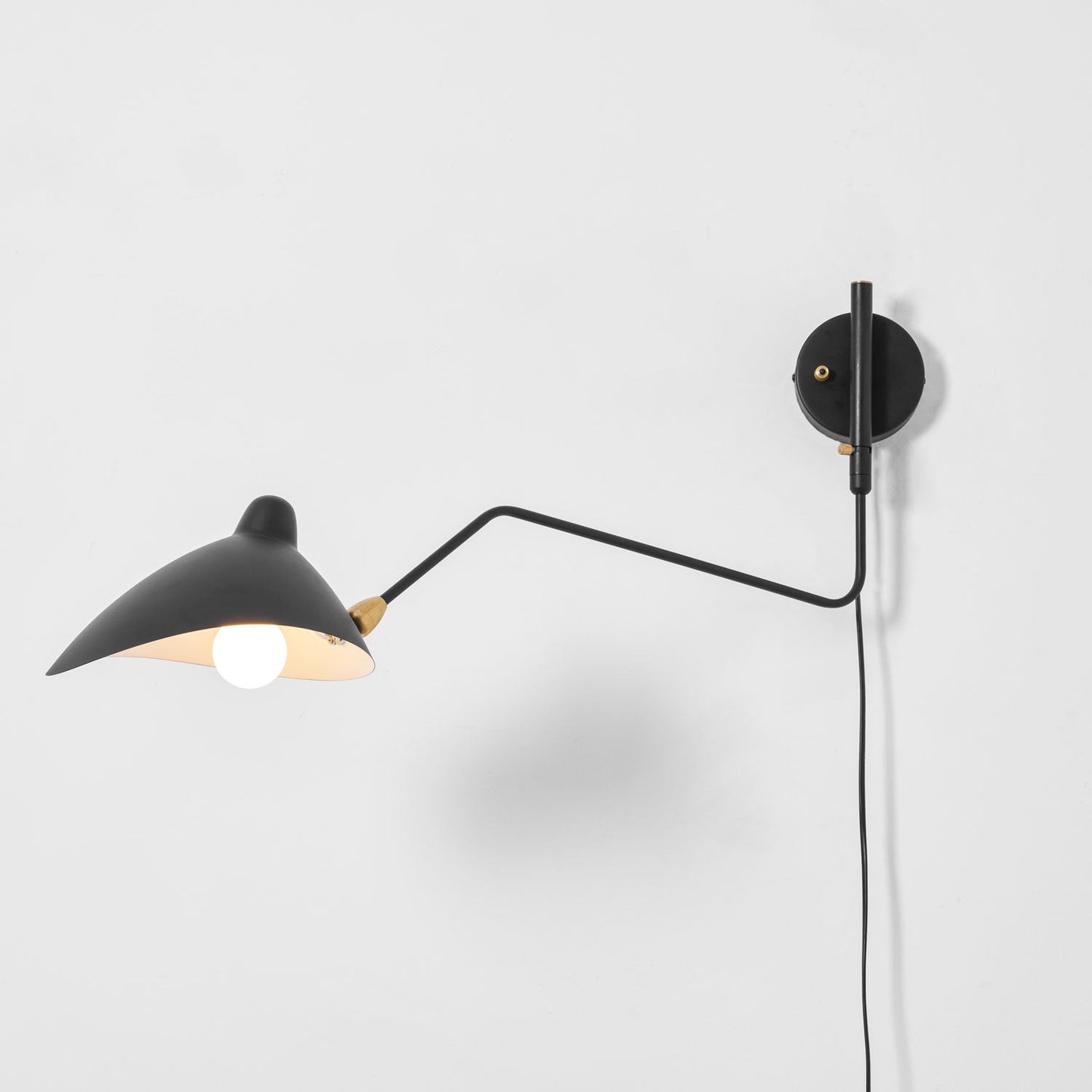 Adjustable Arm Wall Sconce with Modern Design and Energy-Efficient LED