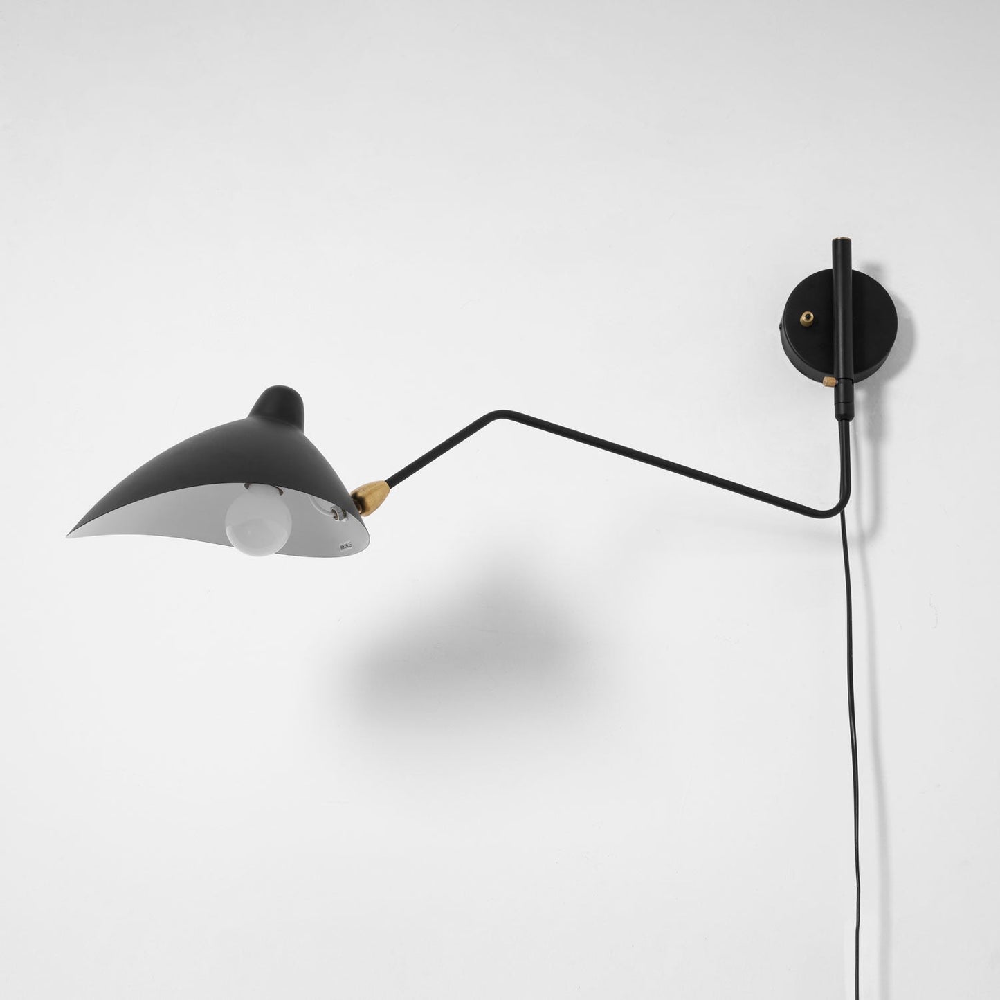 Adjustable Arm Wall Sconce with Modern Design and Energy-Efficient LED