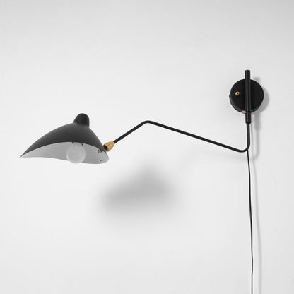 Adjustable Arm Wall Sconce with Modern Design and Energy-Efficient LED