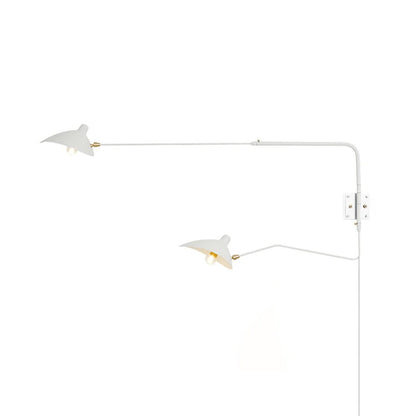 Adjustable Arm Wall Sconce with Modern Design and Energy-Efficient LED
