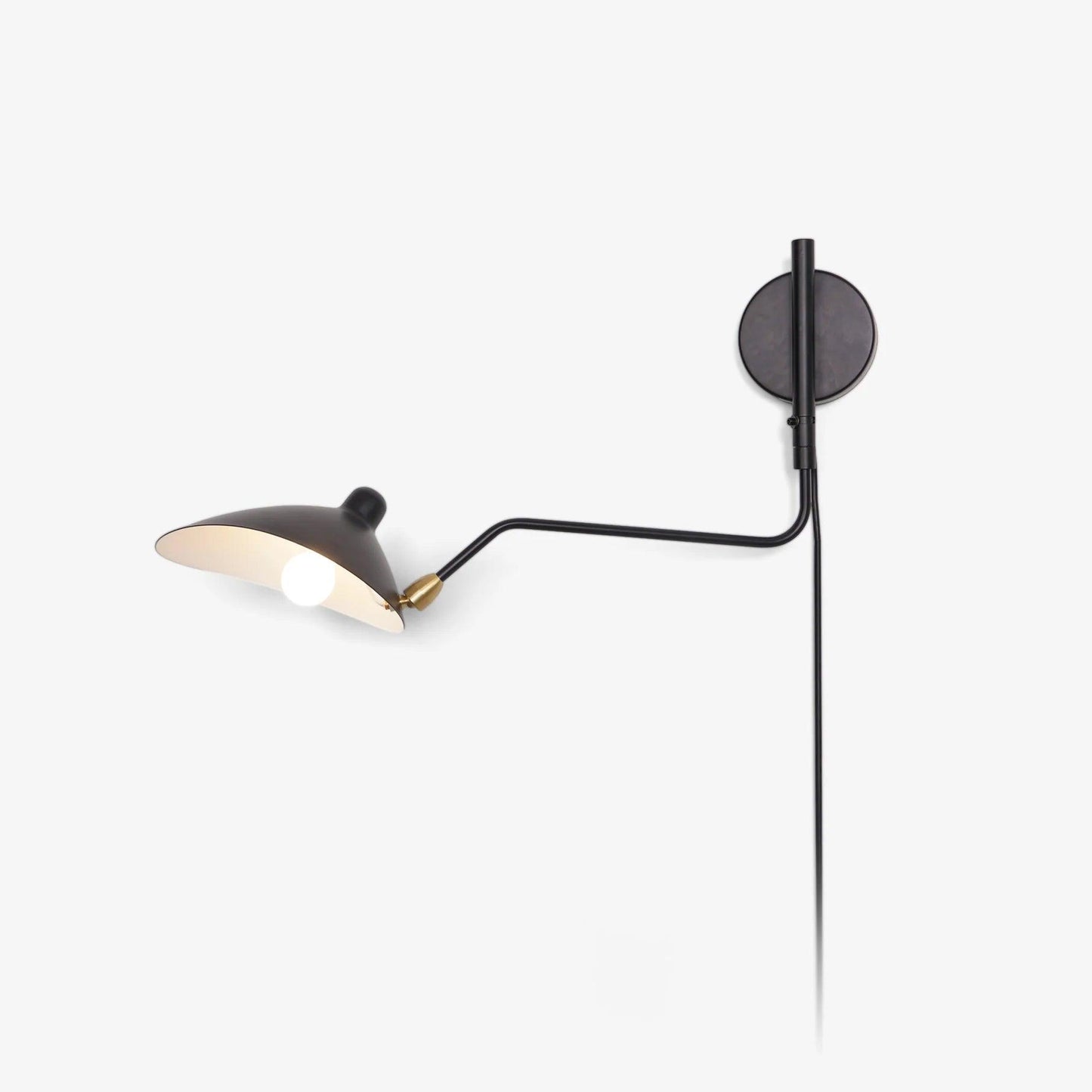 Adjustable Arm Wall Sconce with Modern Design and Energy-Efficient LED