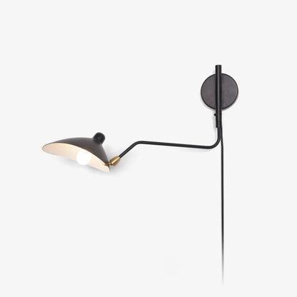 Adjustable Arm Wall Sconce with Modern Design and Energy-Efficient LED