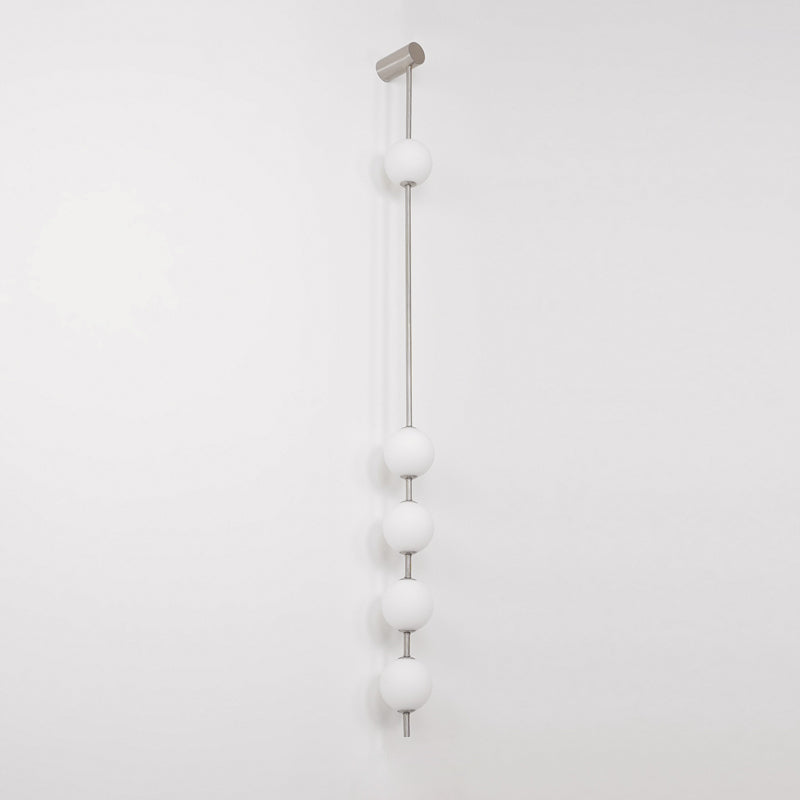 Professional Vertical Balls Wall Lamp - Adjustable Brightness, Modern