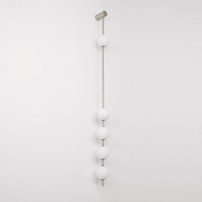 Professional Vertical Balls Wall Lamp - Adjustable Brightness, Modern