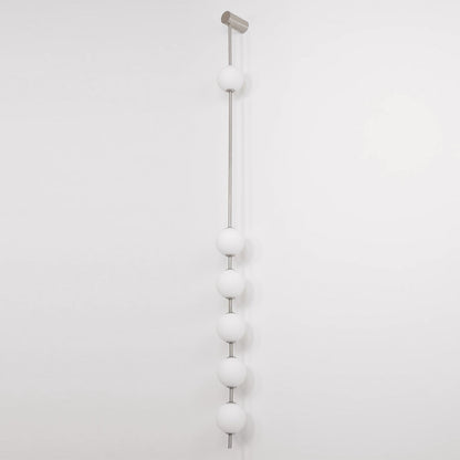 Professional Vertical Balls Wall Lamp - Adjustable Brightness, Modern