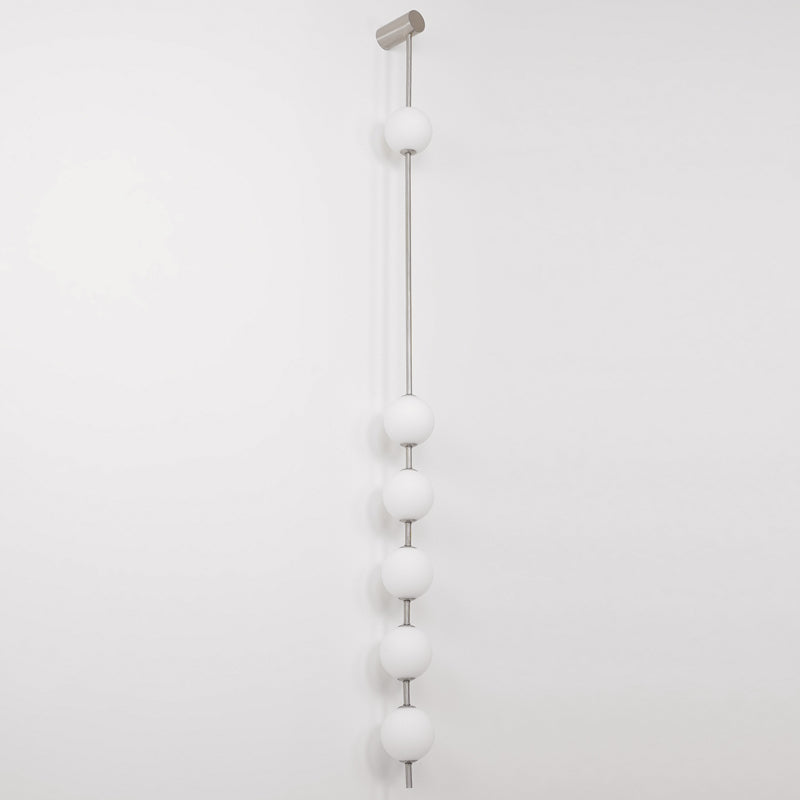 Professional Vertical Balls Wall Lamp - Adjustable Brightness, Modern