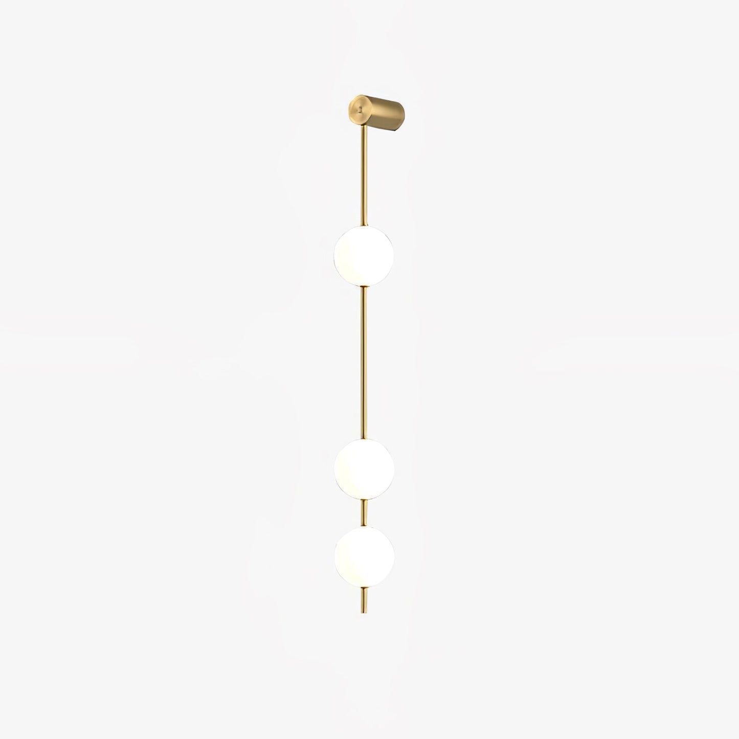 Professional Vertical Balls Wall Lamp - Adjustable Brightness, Modern