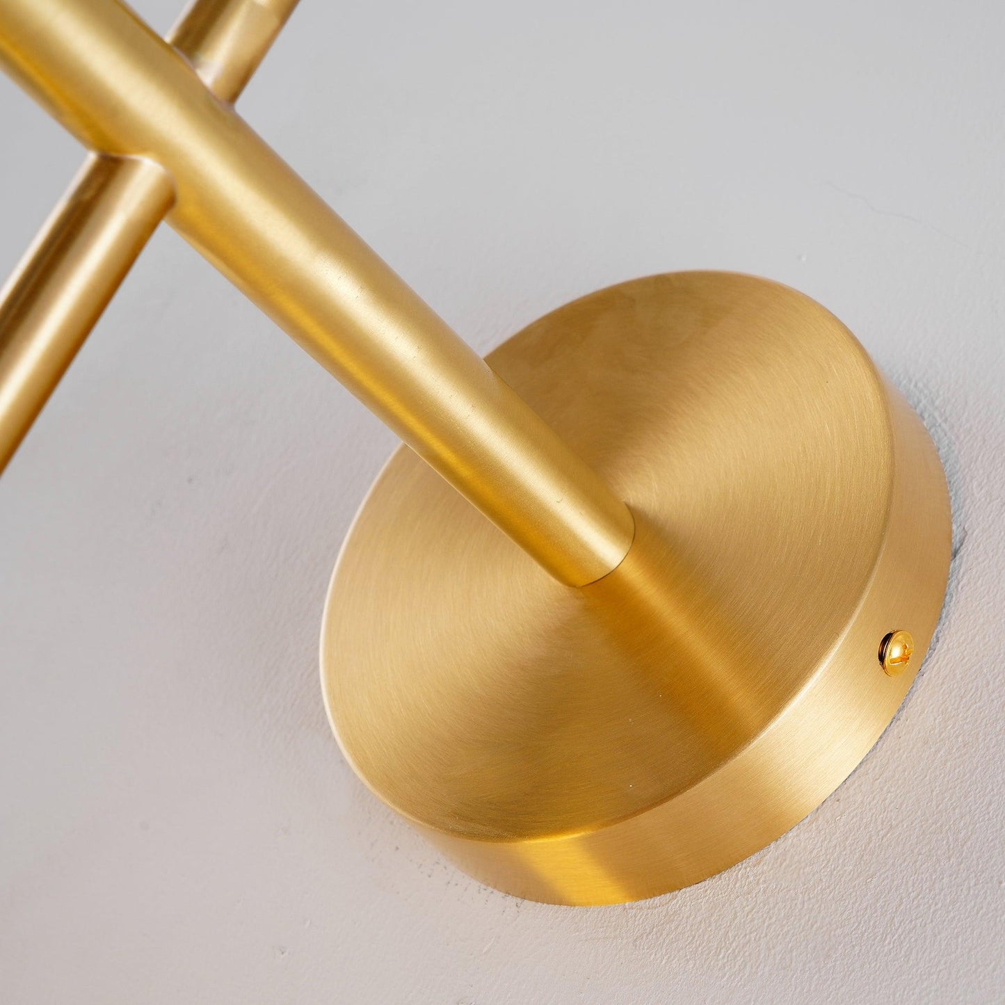 Modern Vertical Globe Wall Lamp with Adjustable Brightness & Energy Sa