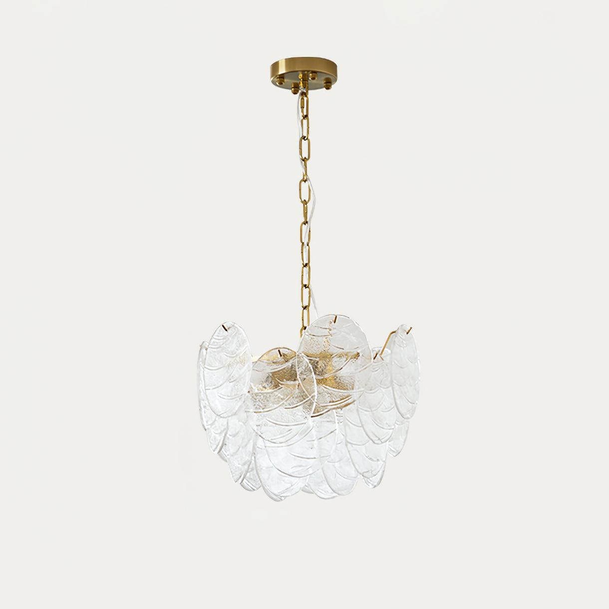 Victorian Disc Chandelier - Elegant Design with Adjustable Height & LE