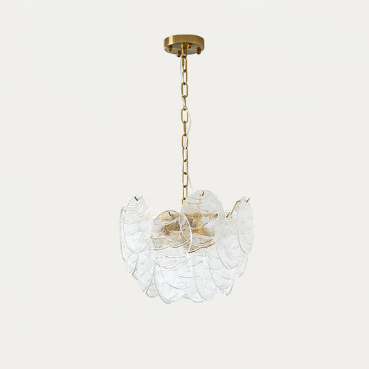 Victorian Disc Chandelier - Elegant Design with Adjustable Height & LE