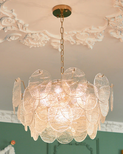 Victorian Disc Chandelier - Elegant Design with Adjustable Height & LE