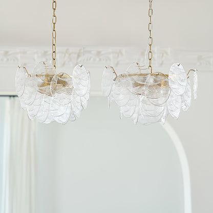 Victorian Disc Chandelier - Elegant Design with Adjustable Height & LE