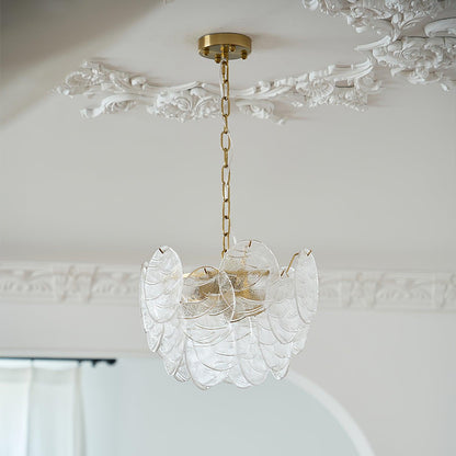 Victorian Disc Chandelier - Elegant Design with Adjustable Height & LE