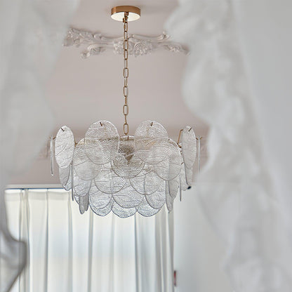 Victorian Disc Chandelier - Elegant Design with Adjustable Height & LE