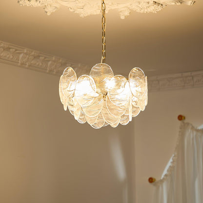 Victorian Disc Chandelier - Elegant Design with Adjustable Height & LE