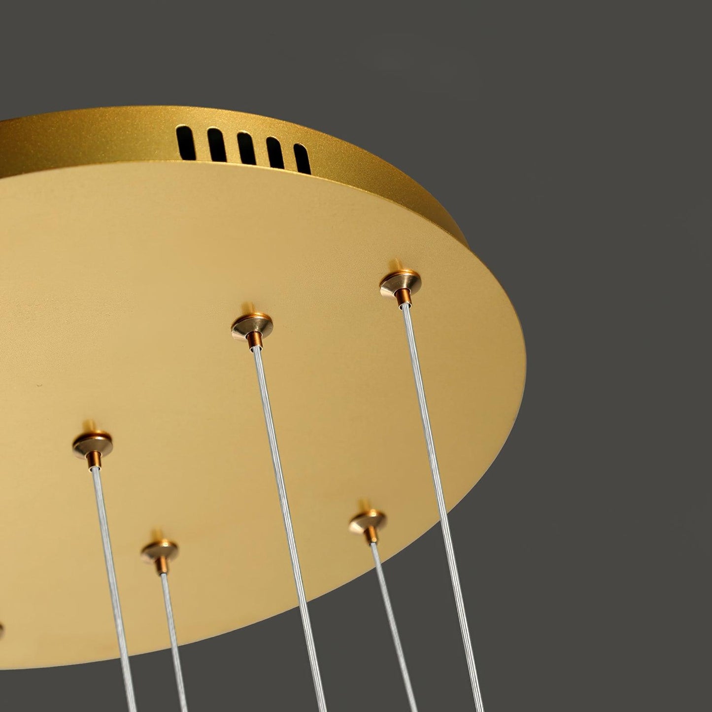 Villa Forci Chandelier - Elegant Crystal Design with Adjustable Height
