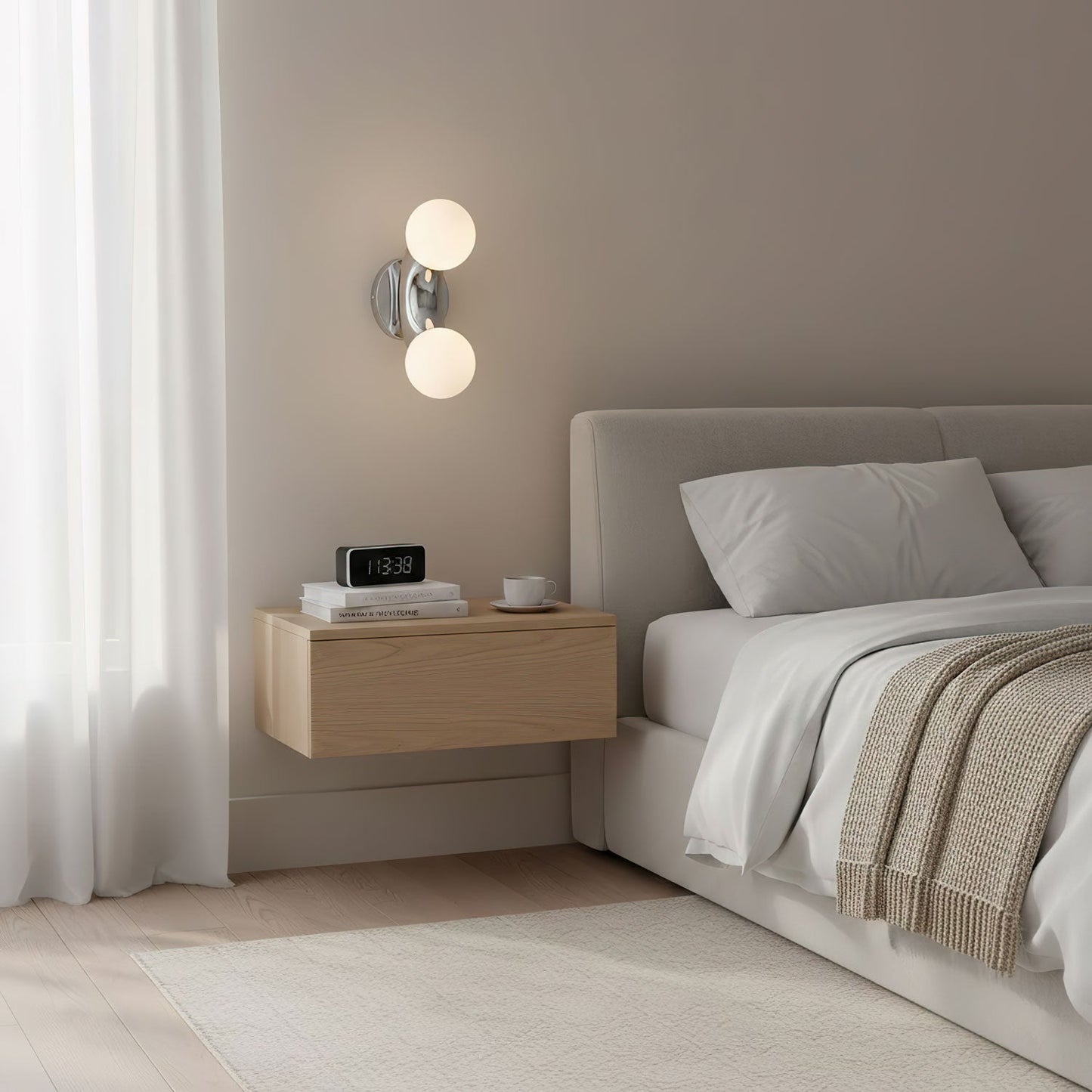 Vine Wall Lamp - Adjustable LED Lighting with Modern Design & Energy E
