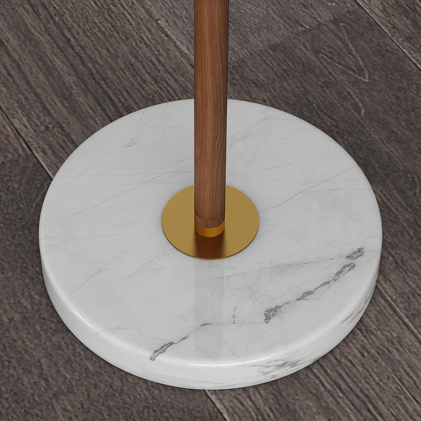 Vintage Pleated Floor Lamp with Adjustable Height & Soft Ambient Light