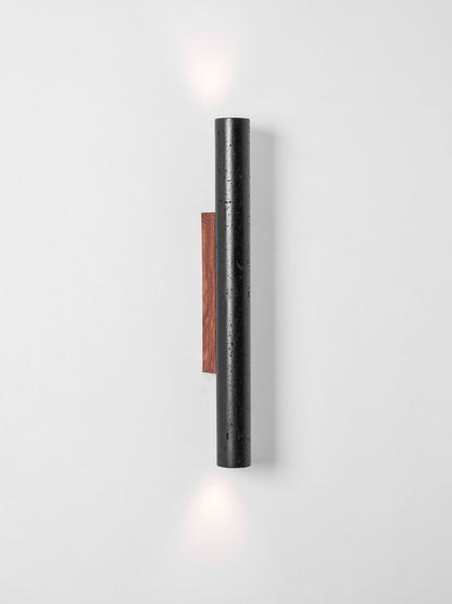 Volcanic Noir Wall Sconce - Adjustable Angle & Energy-Efficient LED