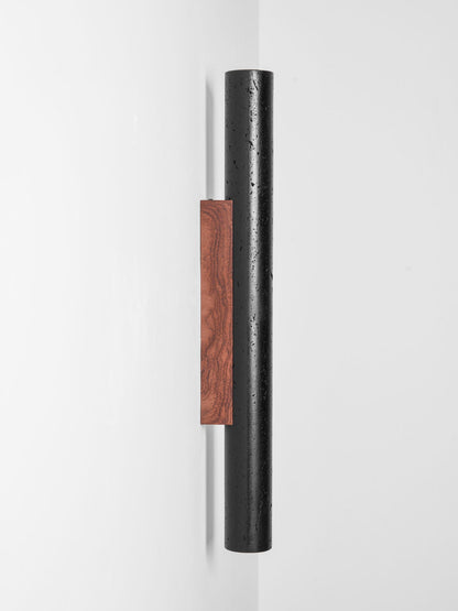 Volcanic Noir Wall Sconce - Adjustable Angle & Energy-Efficient LED