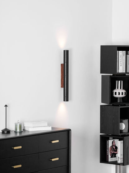 Volcanic Noir Wall Sconce - Adjustable Angle & Energy-Efficient LED