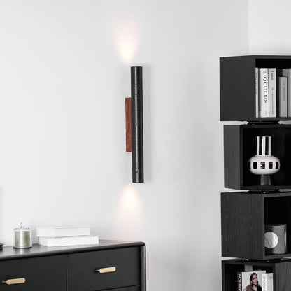 Volcanic Noir Wall Sconce - Adjustable Angle & Energy-Efficient LED