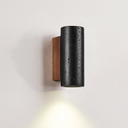 Volcanic Noir Wall Sconce - Adjustable Angle & Energy-Efficient LED