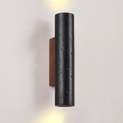 Volcanic Noir Wall Sconce - Adjustable Angle & Energy-Efficient LED