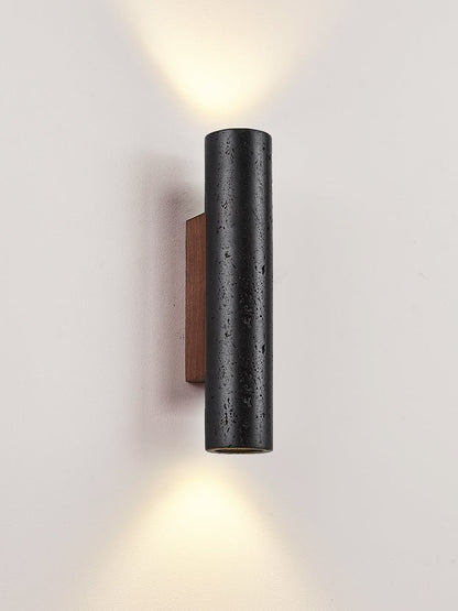 Volcanic Noir Wall Sconce - Adjustable Angle & Energy-Efficient LED