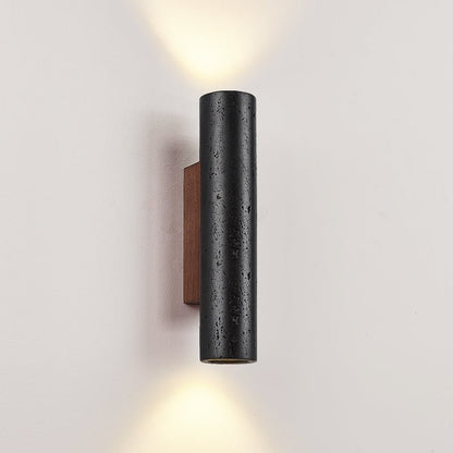 Volcanic Noir Wall Sconce - Adjustable Angle & Energy-Efficient LED